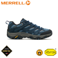 【MERRELL 美國 男 MOAB 3 GORE-TEX防水登山鞋《深海藍》】 ML135533/越野鞋/戶外鞋/健行鞋