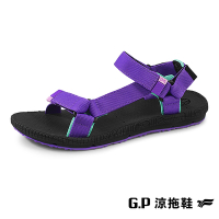 G.P 【Charm】撞色織帶涼鞋-紫色 G1674W GP 涼鞋 織帶鞋