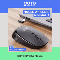 Goto Living Goto Ryota Mouse Wireless Laptop Macbook Tanpa Kabel USB Portable