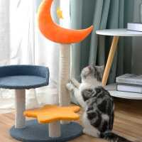 貓抓板 劍麻貓抓板貓抓柱磨爪立式不掉屑貓玩具 貓抓板窩逗貓玩具 貓咪用品