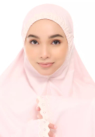 SITI KHADIJAH Siti Khadijah Telekung Signature Delisya in Nude Pink