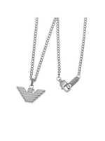 สร้อยคอผู้ชาย รุ่น EGS2916040 สีเงิน