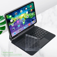 Euro US TPU Keyboard Cover Protector Skin for Apple Magic Keyboard iPad Pro 11 Pro11 2020 / iPad Pro 12.9 2020