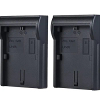 2 Pack LP-E6 LP-E6N Battery Charger Adapter Plate for BATMAX charger etc and LP-E6N Canon DSLR EOS 60D,7D,5D Mark II Mark III