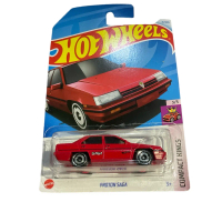 Hotwheels Proton Saga merah