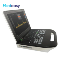 15 Inch Portable Color Doppler Machine Notebook Ultrasound Scanner