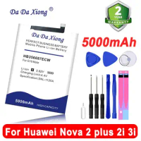 Top Brand 5000mAh HB356687ECW Battery For Huawei Nova 2 plus 2i 2S 3i 4e honor 9i 7X Mate 10 SE G10 BAC-AL00 P30 Lite