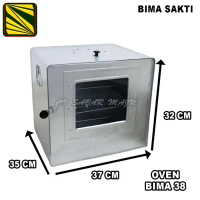 Oven manual 3 susun bima sakti - 38cm