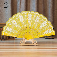 Chinese Style Custom Folding Fan Hanfu Qipao Summer Portable Accessories Classical Decorative Craft Fan
