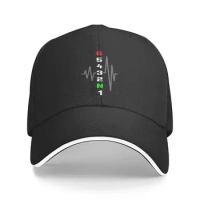 Classic Heartbeat Motorcycle 1N23456 Baseball Cap Women Men Breathable Funny Motorcycling Lover Gifts Dad Hat Sun Protection
