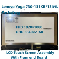 LCD For Lenovo YOGA 730-13 Digitizer Assembly YOGA 730-13IKB Touch Screen 81CT 730-13IWL 81JR FHD 5D10Q89746 FRU 32955790997 lcd