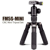 Tripod Mini 5 Section Portable Aluminium Ball Head
