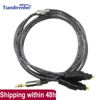 Headphone Replacement Cable for Sennheiser HD414 HD650 HD600 HD580 HD25 Earphone Headset Stereo Bass Upgrade Audio Cables