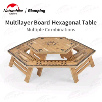 MEJA HEXAGONAL NATUREHIKE NH21JU004 // MEJA BANYAK BENTUK