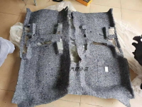 適配新帕薩特途觀朗逸車內地毯隔音棉防火棉車身地毯地板棉原廠