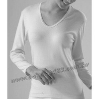 宜而爽女厚棉U領長袖衫UE-887
