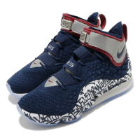Nike 籃球鞋 LeBron XVII FP 運動 男鞋 避震 支撐 包覆 明星款 LBJ 球鞋 藍 白 CT6052400