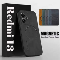 Case POCO M7 4G / POCO X7 PRO / POCO M6 4G Casing Magsafe Luxury Magnetic POCO M6 4G HITAM