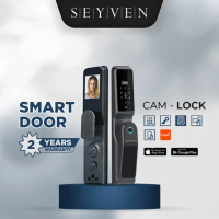 Discount Seyven Smart Door Lock With Video Door Bell Camera Vision