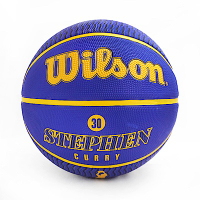 Wilson Nba Curry [WZ4006101] 籃球 7號 球員 耐磨 橡膠 室外 勇士 藍黃