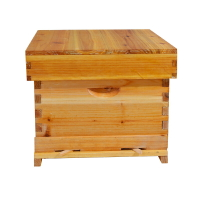 蜂箱 蜂箱養蜂工具全套煮蠟杉木蜜蜂箱中蜂平箱密蜂意蜂箱【MJ18046】