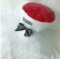 香皂花 香皂花禮盒99朵玫瑰花 結婚禮物創意 高檔 實用 閨蜜禮品生日女生     非凡小鋪