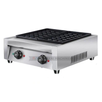 Commercial One/Two Plate Fish Ball Grill Takoyaki Machine For Small Business And Home Use