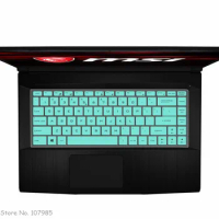 Keyboard Cover For MSI GS65 GF65 GF63 Thin WF65 WS65 WP65 Bravo 15 Creator P65 15M PS63 Modern PS42 Clear Silicone 14A Gaming