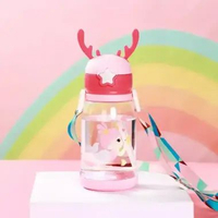 BOTOL MINUM ANAK TANDUK RUSA Pink