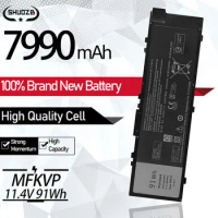 MFKVP Laptop Battery For Dell Precision 7510 7520 7710 7720 M7710 M7510 15-7510 1G9VM 0FNY7 M28DH GR5D3 0RDYCT T05W1 11.4V 91Wh