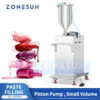 ZONESUN Syringe Filler Thick Liquid Skin Booster Tube Injector Gynecological Gel Filling Machine ZS-GTPP1
