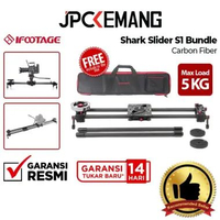 JPC KEMANG IFOOTAGE SHARK SLIDER S1 BUNDLE Carbon Fiber Camera Slider iFootage Slider Kamera GARANSI