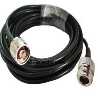 LMR195 N Female Jack to N Plug Male Connector RF Coaxial Extension Jumper Cable 50ohm 50cm 1m 2m 3m 5m 10m 15m 20/25/30M