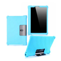 30PCS/Lot Soft Silicone Cover Case For Lenovo Yoga Tab 5 YT-X705 Tablet 10.1 Back Skin Covers