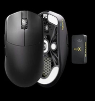 Mouse Lamzu Maya X - Wireless Pixart 3950, 8K Polling Rate Black