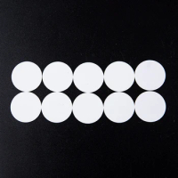 10Pcs NFC Coins NTAG215 PVC 25mm Round Tags 13.56MHz Cards For Amiibo Device NFC Tags