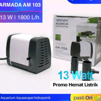 POMPA AQUARIUM KOLAM KOI ARMADA AM  103 LOW WATT BARU