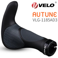 VELO Attune Grips 138mm MTB Mountain Bike Bicycle Handlebar Covers with Bar End Ergonomic Soft Lock-