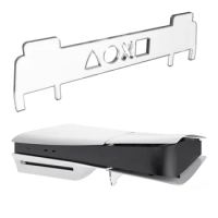 STARTRC For PS5 Slim Console Stand Fixed Horizontal Support Acrylic Stable Bracket for Sony Playstation 5 Slim Game Accessories