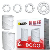 Ring Elastis Penahan Eja Dini Pria Reuseable Ring no 1