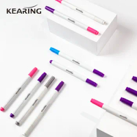 Kearing Disappearing Erasable Ink Fabric Marker Pen Cross Stitch Soluble Pen Tailor'S Quilting Sewing Tools Dressmaking