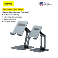 Baseus Deskstop Biaxial Foldable Metal Holder Stand Phone Tablet Phone Alloy Cooling BS-HP006 BS-HP0