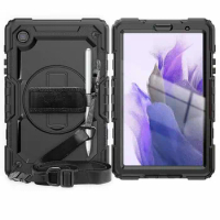 For Samsung Tab A7 Lite 8.7" Case for Samsung Galaxy Tab A7 Lite SM-T220 SM-T225 Tablet Silicone Cover with Built-in Soft Film