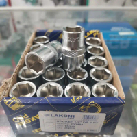 Mata sok 15 mm Lakoni pro 6 pt 1/2\ kunci sock. shock jetjo tools 15mm"