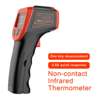 Laser Temperature Meter Gun NonContact Laser Point Infrared Thermometer Digital LCD Industrial Electronic Thermometer -50~600°C