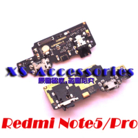 for Xiaomi Redmi Note 5 Pro Original tested USB charging Board microphone for Xiaomi Redmi Note5