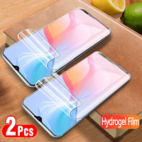 2 PCS Hydrogel Film On the For Vivo Y76 5G Screen Protector Films For Vivo Y76s y 76 76s 5G Protective Film Not Glass