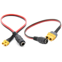 For Goggles B6 Charger Cable Battery Charging Cable Adapter XT60 XT30 Plug to DC 5.5x2.1mm for DJI F