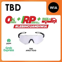 WIA TBD Eyewear Apex - Kacamata Polarized UV Filter Olahraga Lari Rainbow