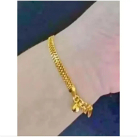 gelang tangan tikar titanium anti luntur anti karat
